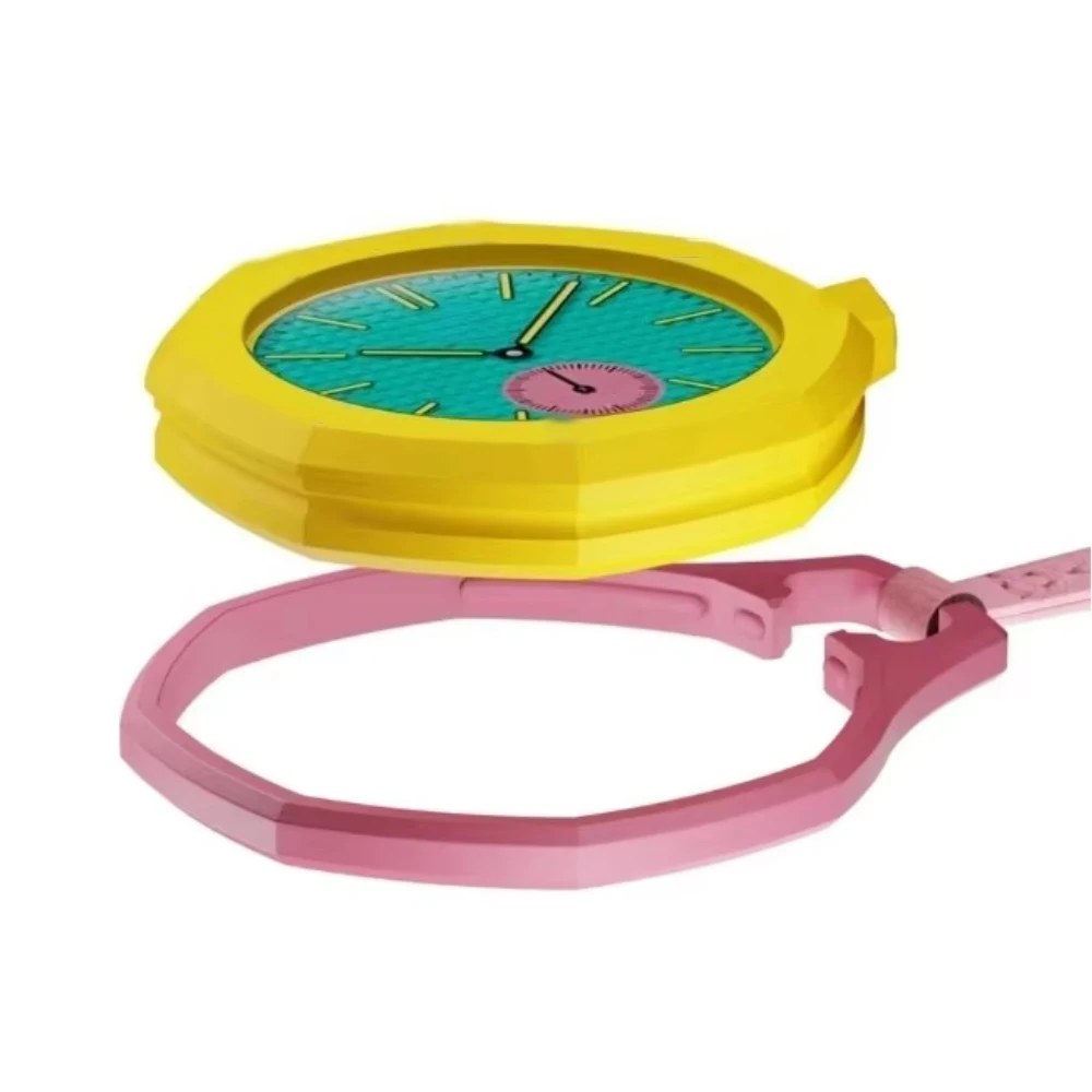 Pendant Watch Strap Case Set For Swatch X AP Royal Po Case Leather Lanyard For Royal Po Accessories