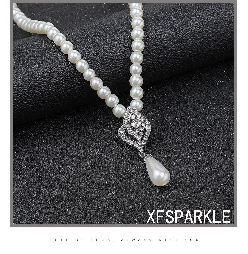 2024 China\'s latest pearl necklace set  clavicle chain alloy for woman  gift