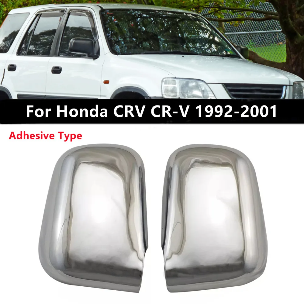 

2шт ​ Для Honda CRV CR-V 1992-2001 крышка бокового зеркала заднего вида крышка крыла внешняя дверь отделка заднего вида аксессуары для украшения автомобиля
