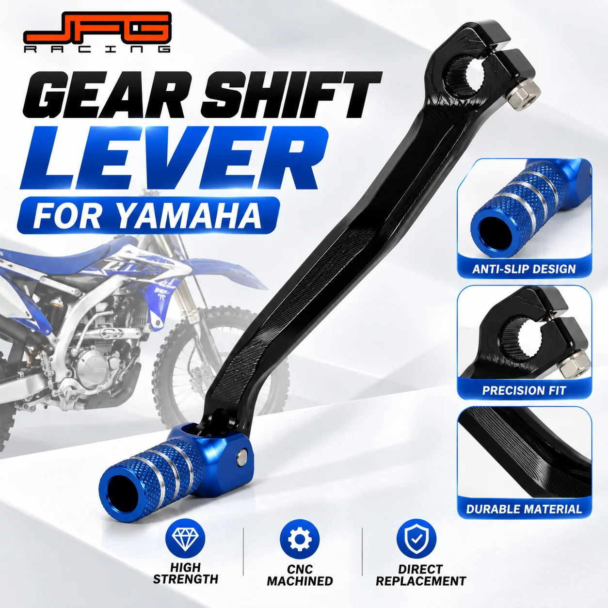 Motorradzubehör Schalthebel Fußbremshebel Pedal für YAMAHA TTR 230 YZ 65 85 125 250 125X 250X 125G 250G
