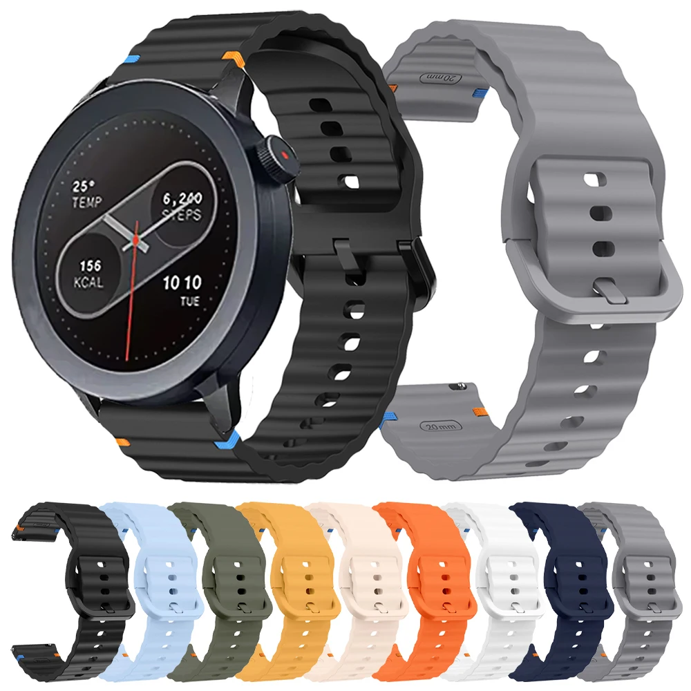 For CMF Watch Pro 2 Strap Sports Silicone Wristband Bracelet For OnePlus Watch 3 2/OPPO Watch 4 Pro 22mm Smart Watch Band Correa
