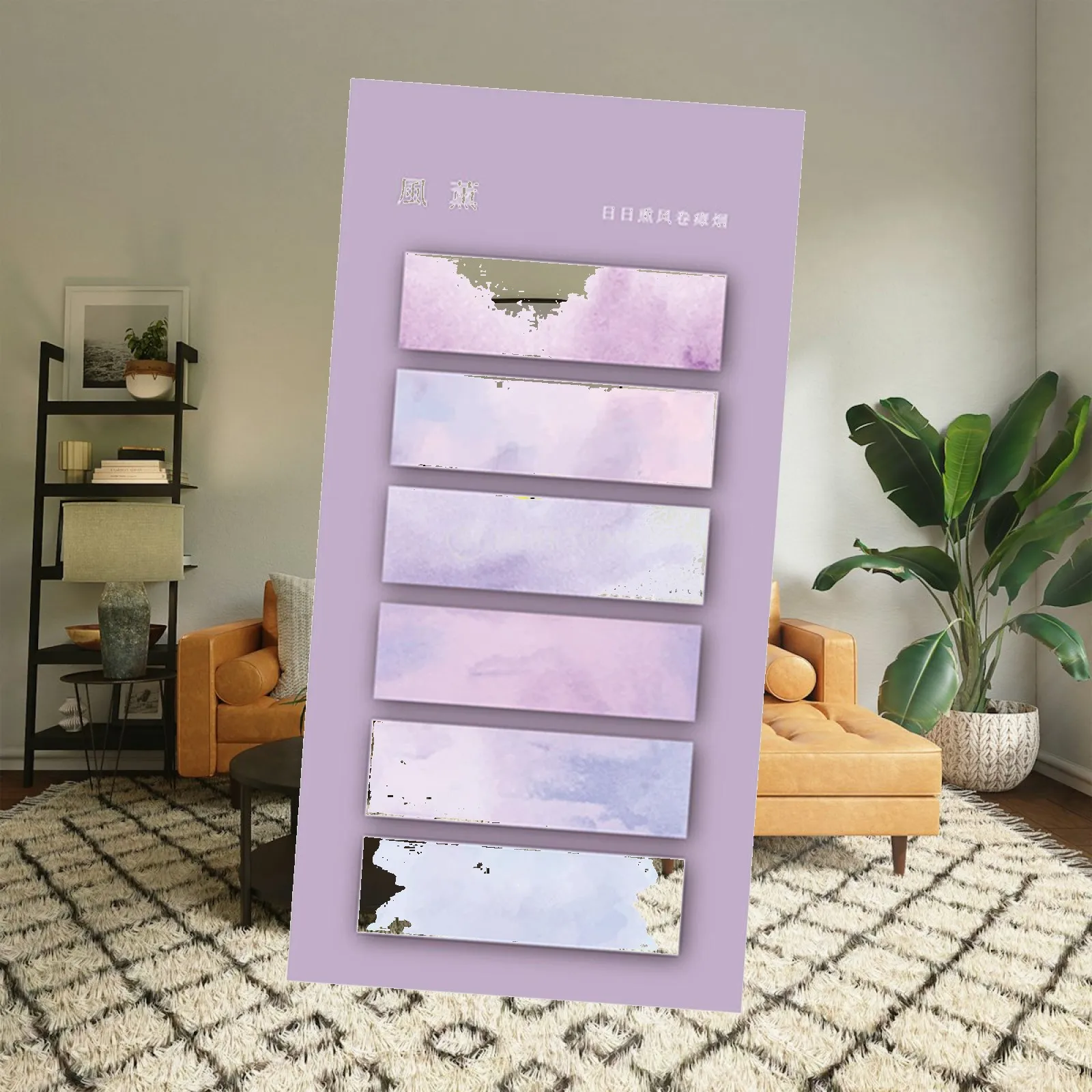 Self-adhesive Book Tabs Page Makers Sticky Notes for Notebooks Journaling Durable Waterproof Colorful Marking Flags