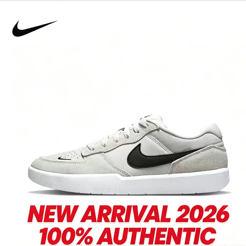Nike CZ2959-003 2026 New Mens Low Top Skate Shoes Premium Canvas Suede Superior Foam Midsole Casual Sneakers