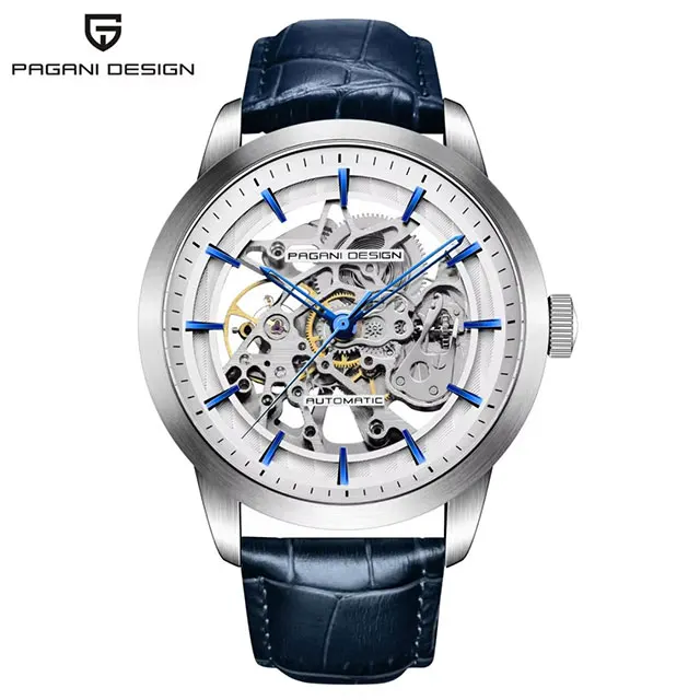 Men's Classic Hollow Mechanical Watch, Waterproof