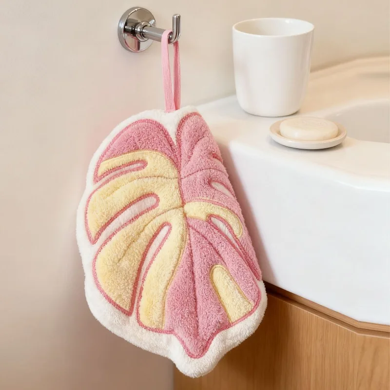 Plant Pattern Hand Towel 3