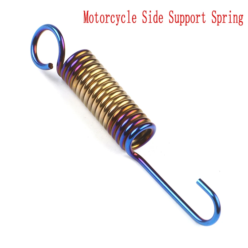 

Motorcycle Universal Stainless Steel Side Stands Kickstand Spring Tripod Return Spring for Off-road Moto Scooter