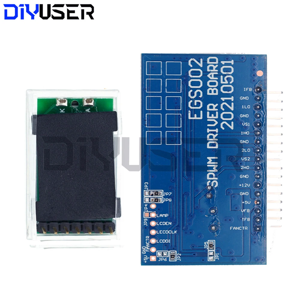 5V DC-AC Pure Sine Wave Inverter SPWM Driver Board EGS002 12Mhz Crystal Oscillator EG8010 + IR2113 Driving Module LCD