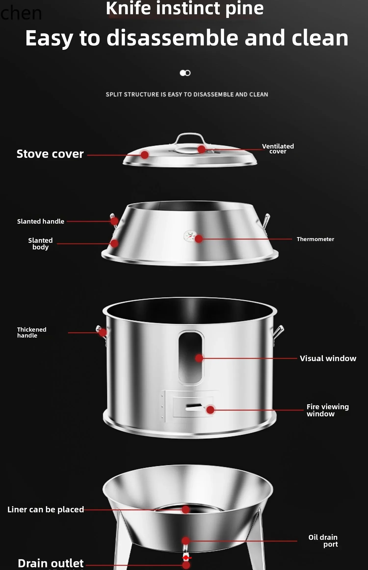

HTT charcoal roast duck stove commercial roast duck oven chicken chicken goose stove