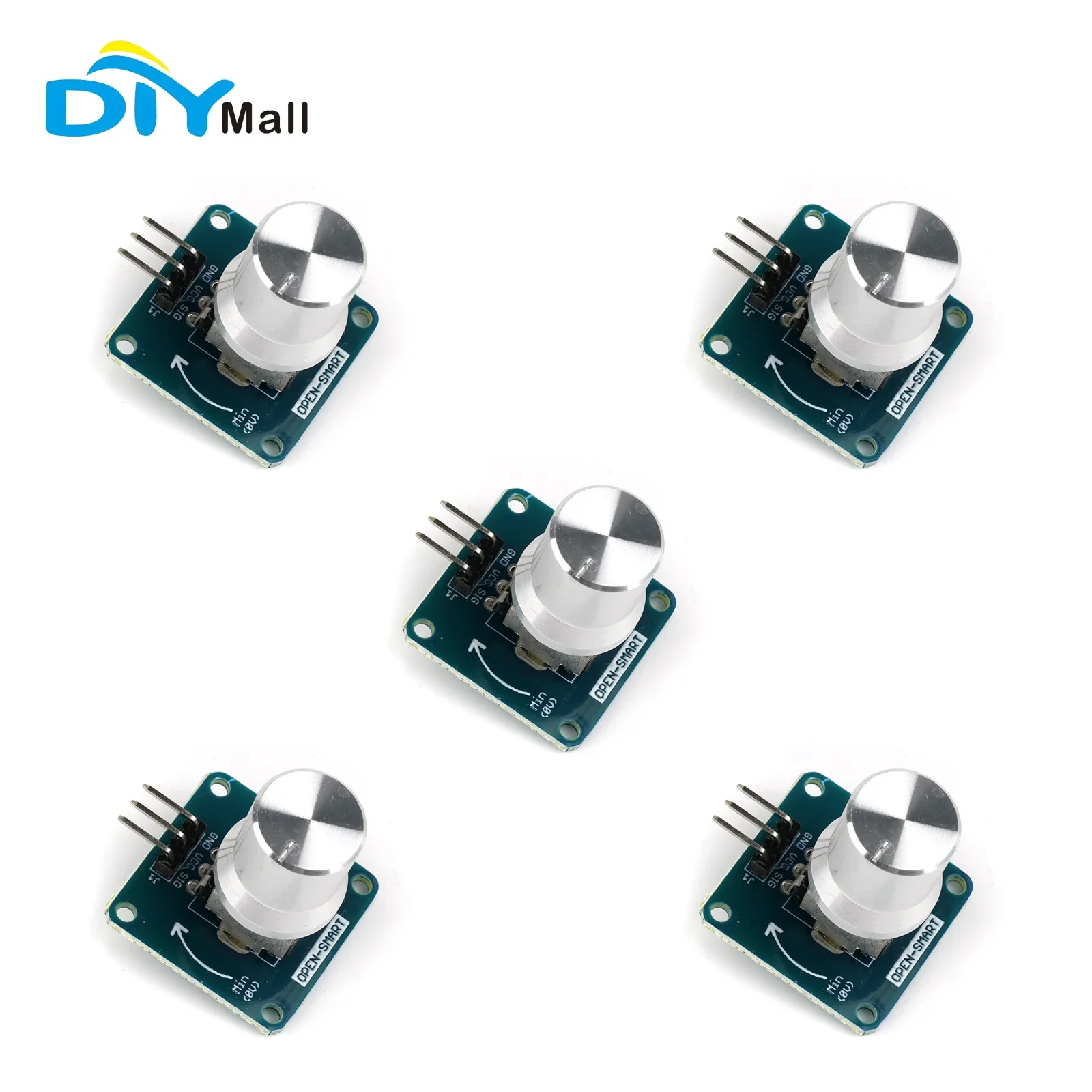 Volume Control Adjustable Potentiometer Knob Switch Rotary Angle Sensor for Arduino AVR STM32