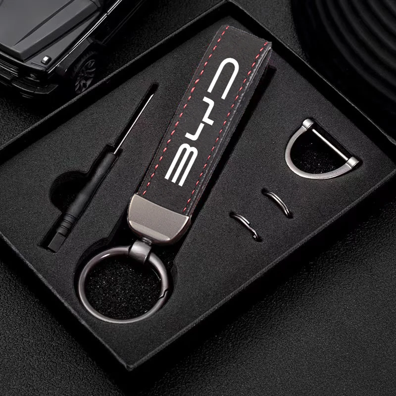 Llavero con emblema BYD, llavero de coche, regalo personalizado para E3 E9 S8 E6 Tang F3 Song F3R Qing Atto 3 E2 E1 Yuan I3 S7 G3 M6 L3 D1 S6 F0 E5