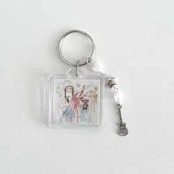 Handmade Beabadoobee Beatopia Beaded Keychain Gift jewelry
