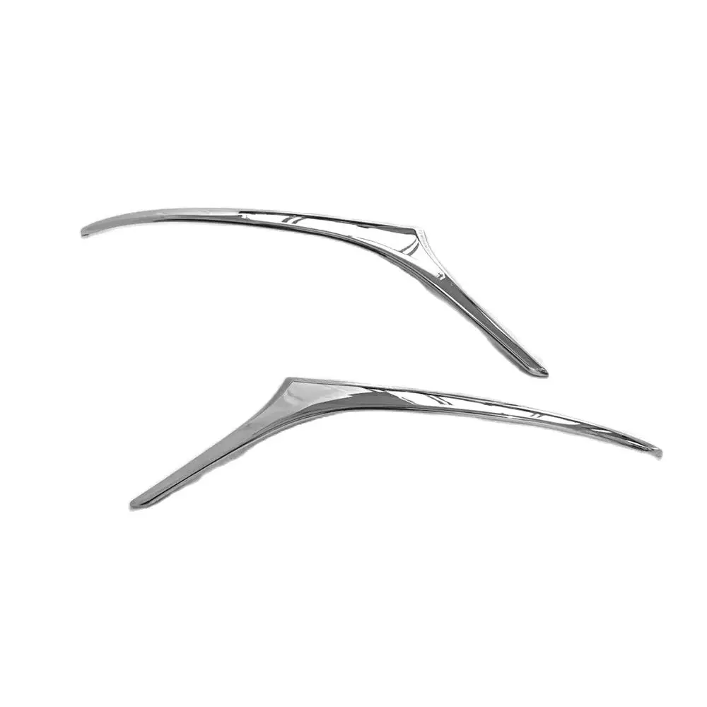 Accessories For 2024 2025 Lexus LBX Chrome Embellisher Side View Wing Mirror Trim Molding Stickers Silver