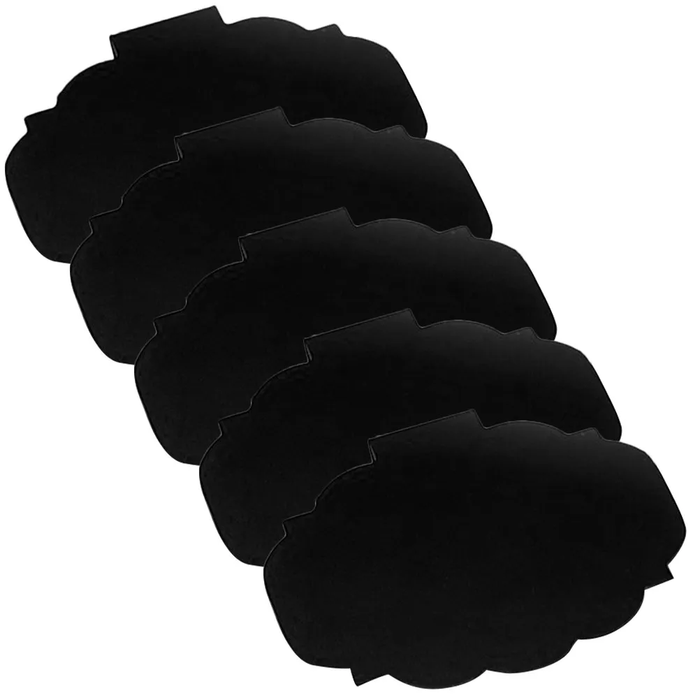 5Pcs Basket Label Clip on Plastic Blackboard for Storage Bin Message Board Price Display Tags Basket Label Clip on