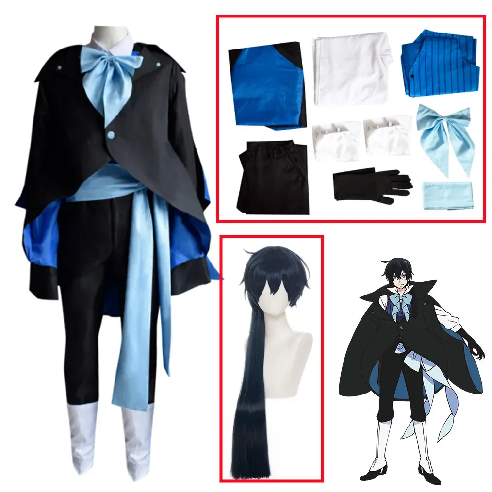 

Anime Case Study of Vanitas Cosplay Vanitas No Karte Kostum Uniforms Halloween Carnival Party Stage Anime Show Set