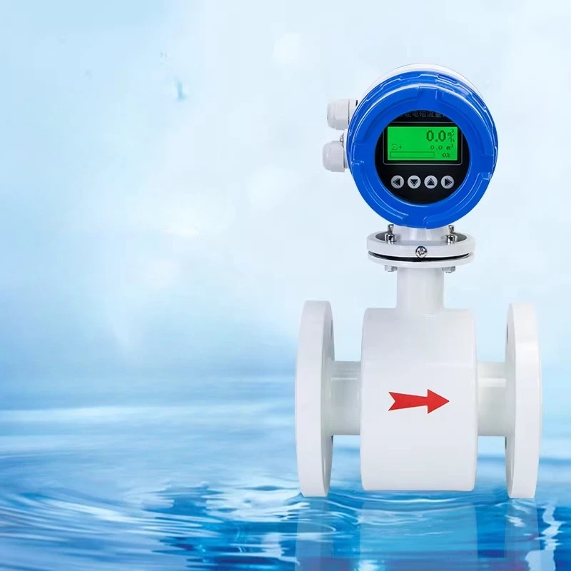

Intelligent electromagnetic flowmeter Pipeline type sewage liquid DN/50/100/150 high-precision flowmeter