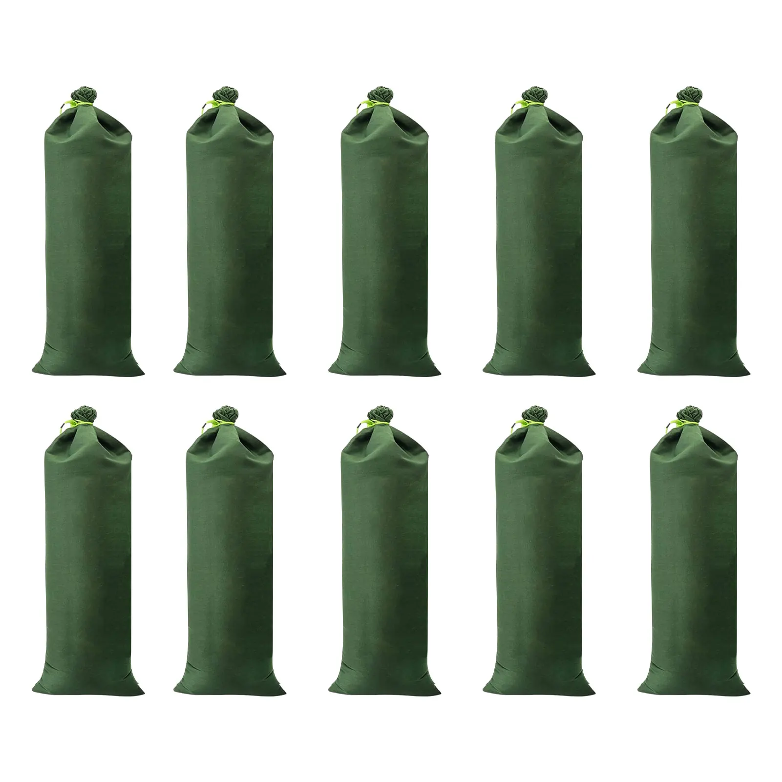 10pack/lot Wide Application Durable Sandbag Garden Supplies For Efficient Flood Protection Easy