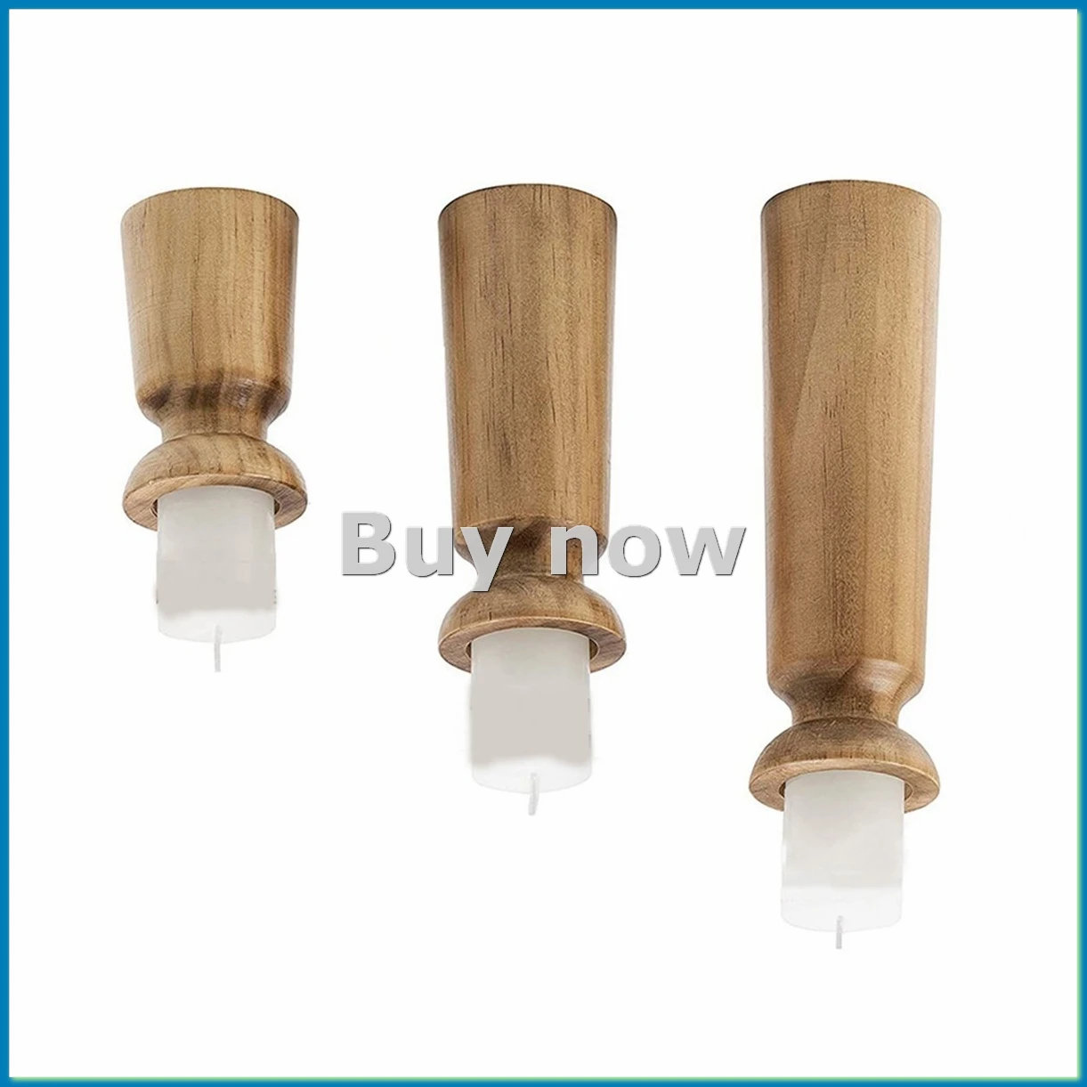 

3 шт. подсвечники из натурального дерева, свадебные подсвечники в стиле ретро, праздничный декор стола для дома и вечеринок-ABHG