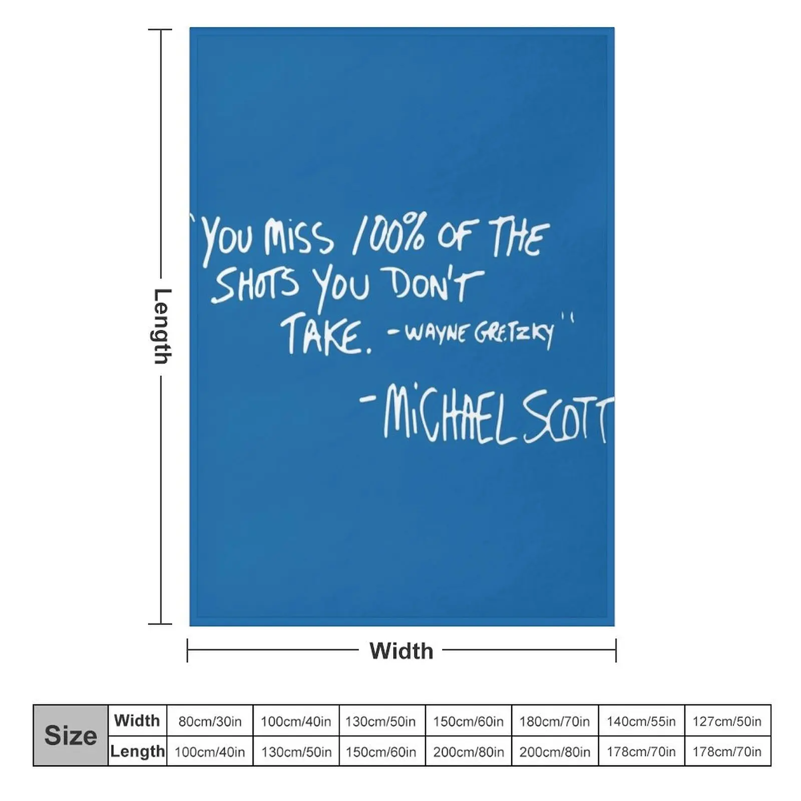 The Office - Michael's Quote Throw Blanket Comforter funny gift Cute Plaid Blankets