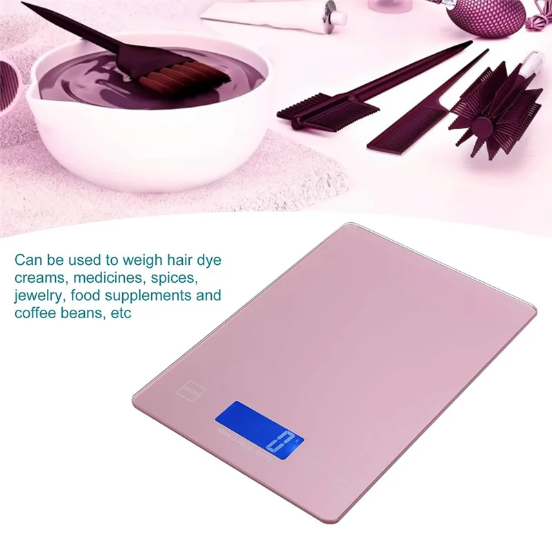 

ABFY-Kitchen Precision Electronic Scale Cake Baking Scale Hair Dye Cream Digital Scale Suitable For Food Coffee Beans
