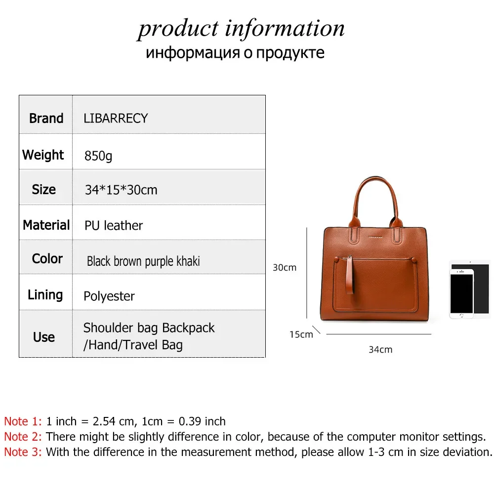 Quality Women\'s Leather Top Handle Bags Female Vintage Tote Shopper Bag Luxury Designer Handbags Crossbody for Woman Bolsa Sac