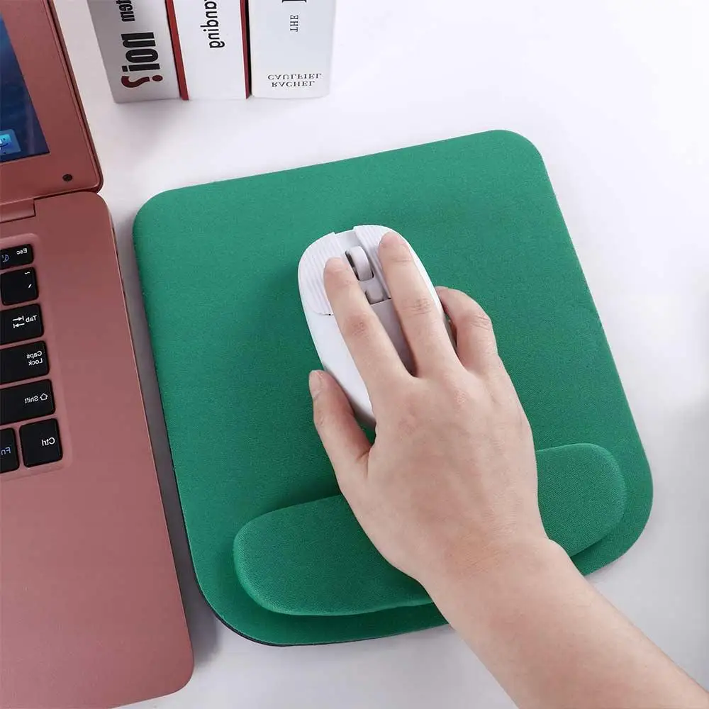 Mouse Pad With Wrist Rest For Laptop Mat Anti-Slip Gel Wrist Support Wristband Mouse Mat Pad For PC Laptop Macbook Computer EVA