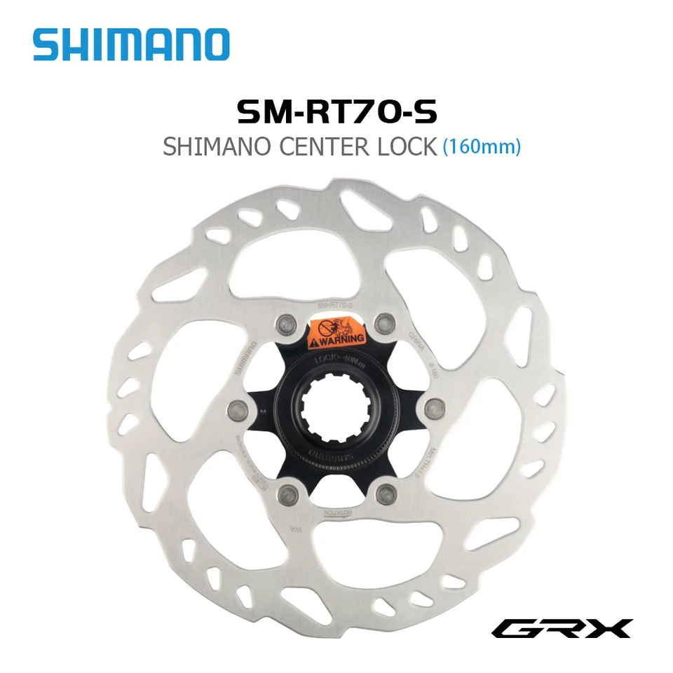 Shimano RT70 160mm Center Lock Disc Brake Rotor for MTB