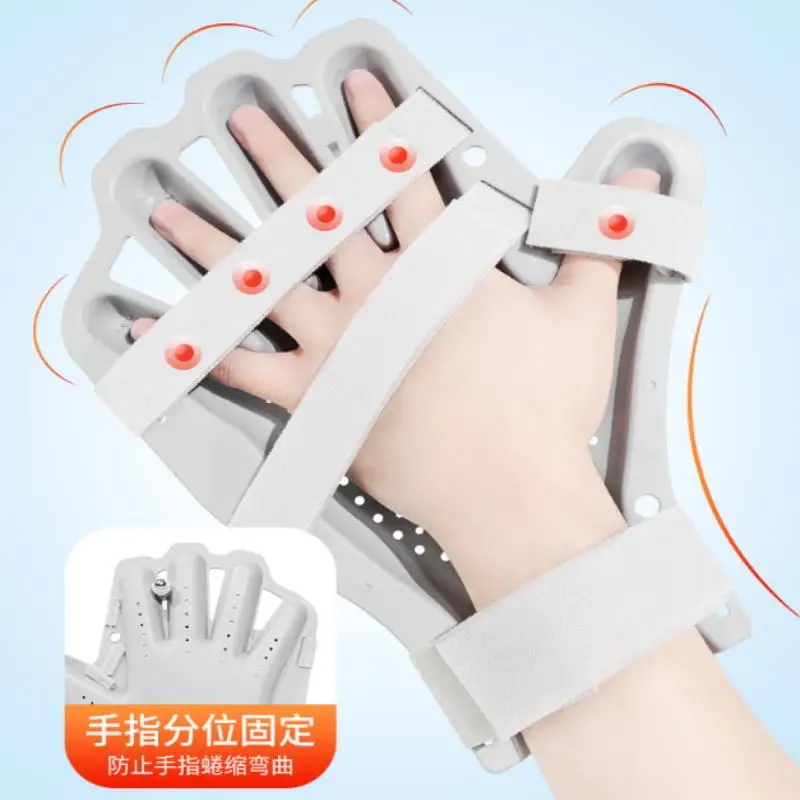 Geruchsfreie, verstellbare Handschiene, Fingerbandage, Handschuh mit Sicherheitsgurt für Sport, Gelenkschmerzen, Verletzungsrehabilitation – Detail 11