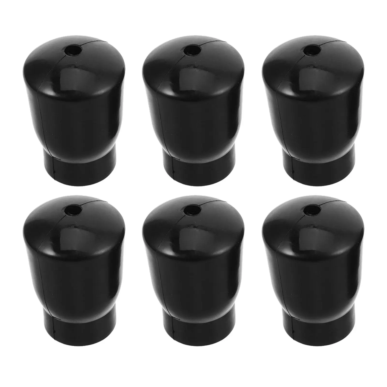 6Pcs Gym Cable End Stopper Precision Fit Quiet Pulley Attachment Compatible with All Cable Systems Workout