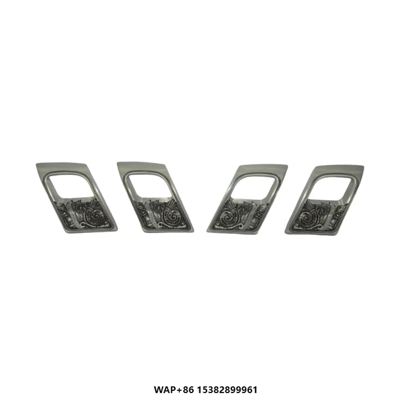 

Hot Selling Auto Interior Accessories for Executive shotgun Door Handle Silvery Hardware Material Car Part