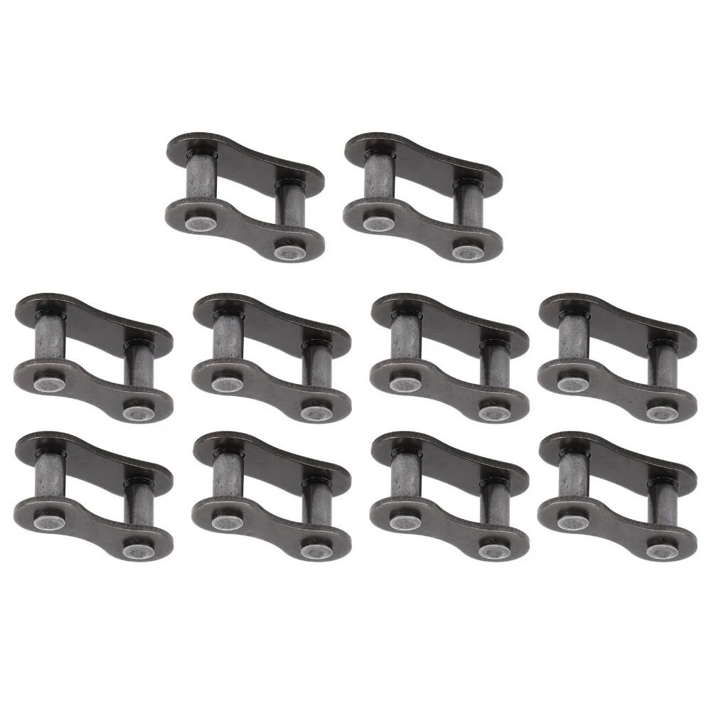 10 Pcs Durable Steel 410 Chain Master Link Removable Quick Split 410 Master Link Master Link Replacement Motorcycle Use