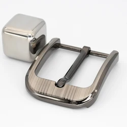 Men's Belt Buckle 40mm Laser Metal Pin Buckle Fashion Waistband Parts Clothing Garment Accessories