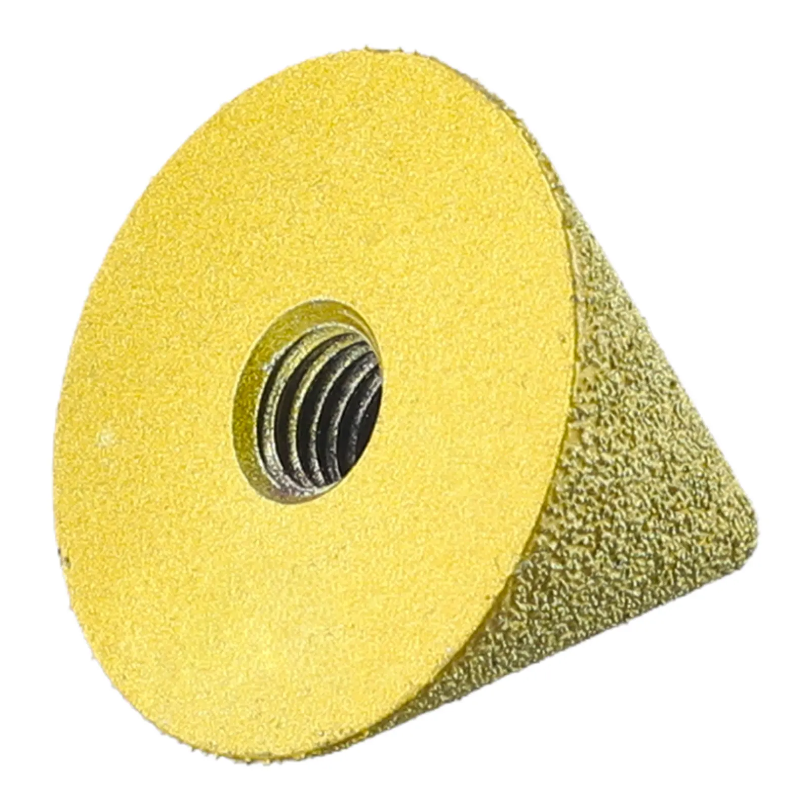 

Glass Ceramic Grinding Head 1pcs Conical Chamfer Cone Carve M10 Thread Polishing For 100 Type Angle Grinder New