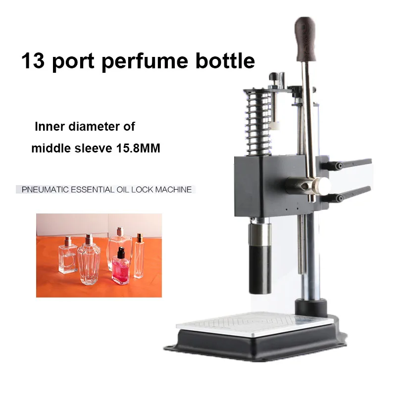 WT-90CX Manual Sealer Perfume Bottle Spray Head Middle Sleeve Bayonet Machine Plastic Grab Mouth Press Middle Ring Machine