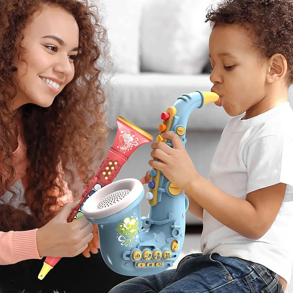 

Finger Exercises Baby Music Toys Saxophone Toy Good Sound Simulation Instruments Musical Instrument Music Toy Gift