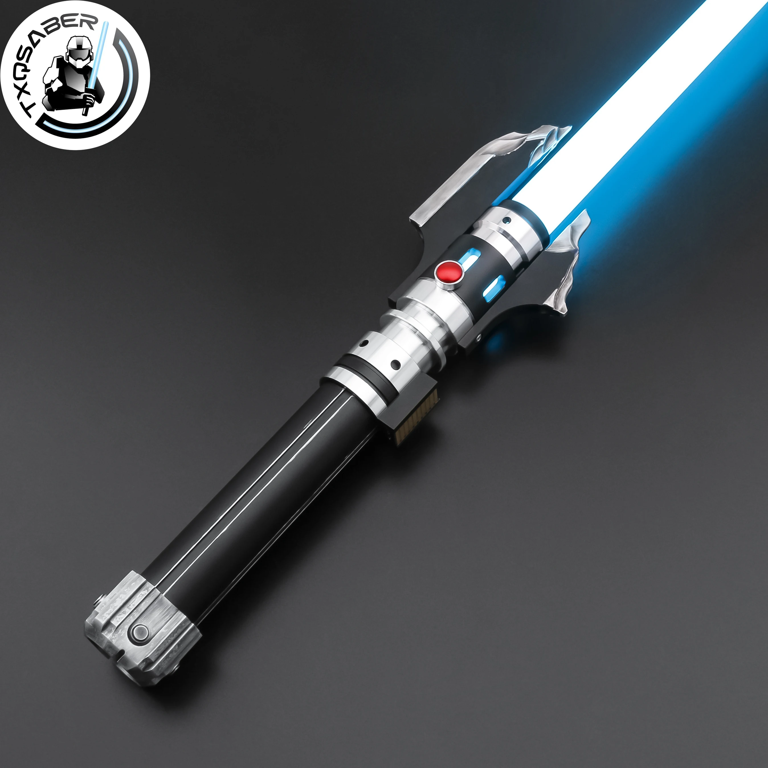 

TXQSABER Replica Lightsaber Darth Malgus Laser Sword Neo Pixel SRGB Metal Hilt Heavy Dueling Smooth Swing FOC Lasersword Toys