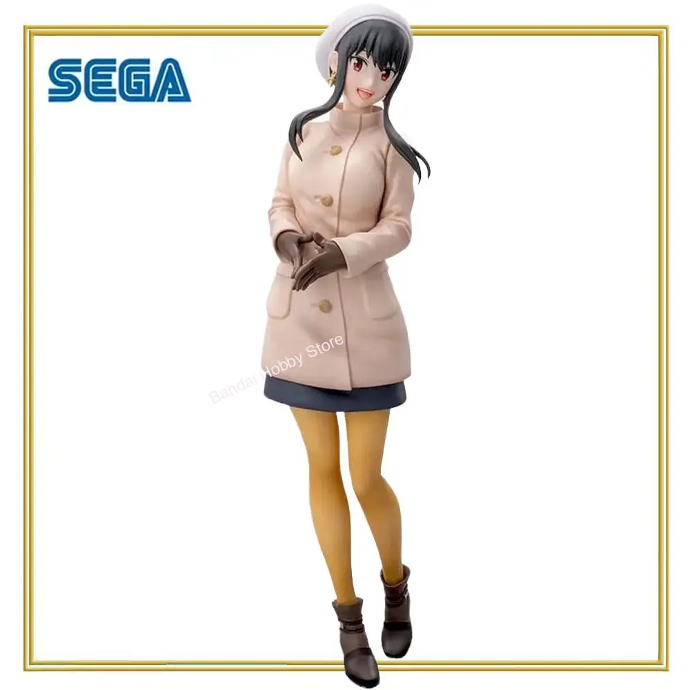En stock: Figura de colección original SEGA Luminasta Anime Gekijouban SPY FAMILY CODE:White Yor Forger de 21 cm