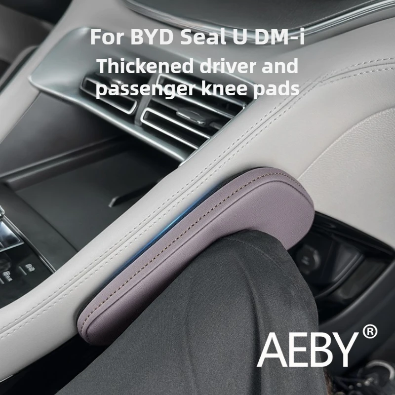 

AEBY For BYD Seal U DM-i 2020-2025 Car Center Console Cushion Knee Pillow Pad, Comfort Leg Support Auto Interior Accessories