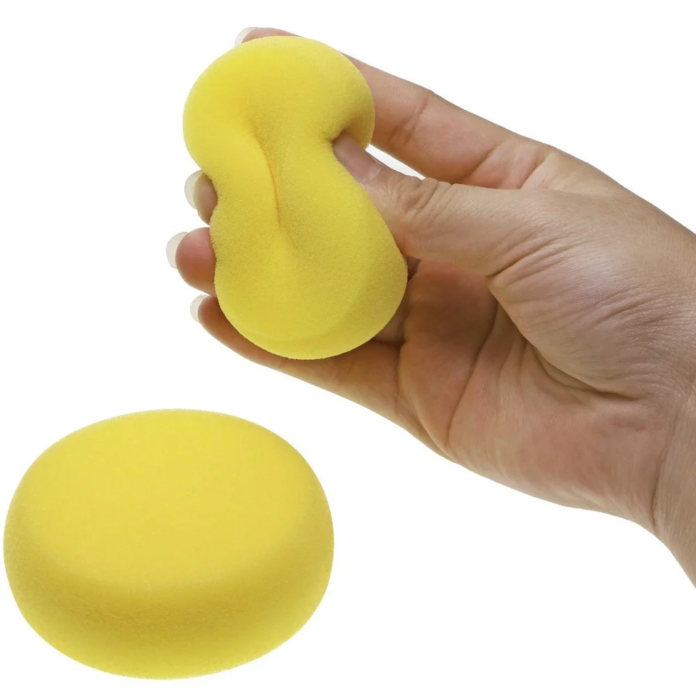 Lot de pinceaux éponge pour peinture, éponges rondes pour aquarelle, outils de peinture artistique pour enfants et débutants