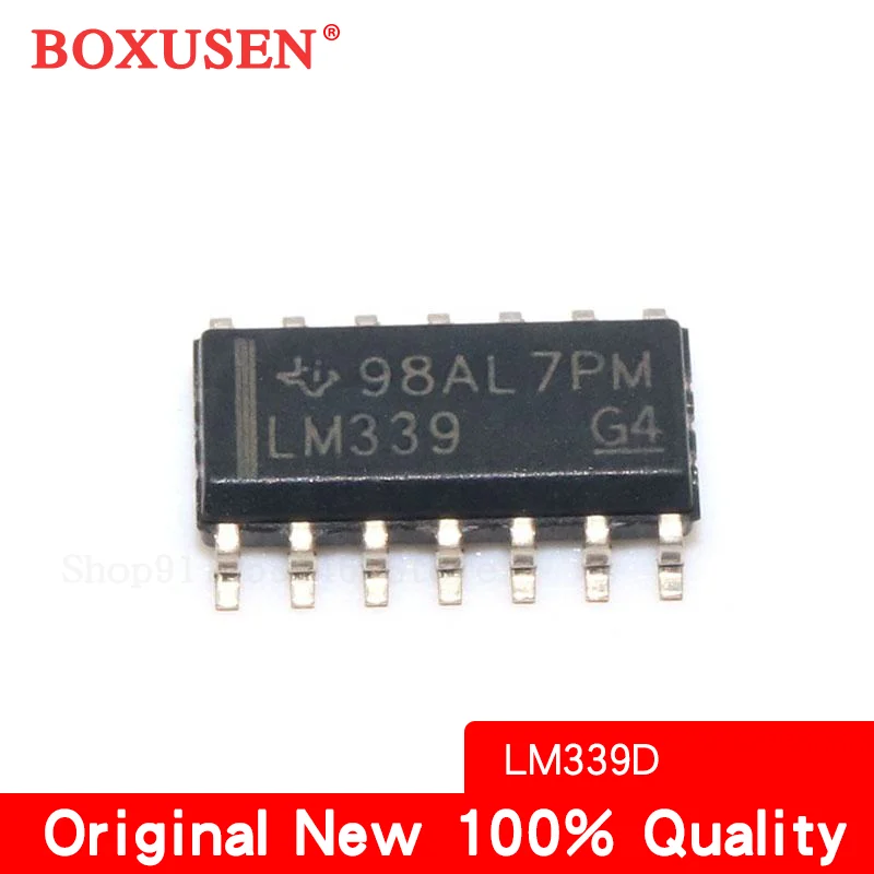 10 Uds LM339 SOP14 LM339D SOP-14 LM339DR SOP LM339DR2G SOIC14 LM339DT SOIC-14 LM339DG SMD 339