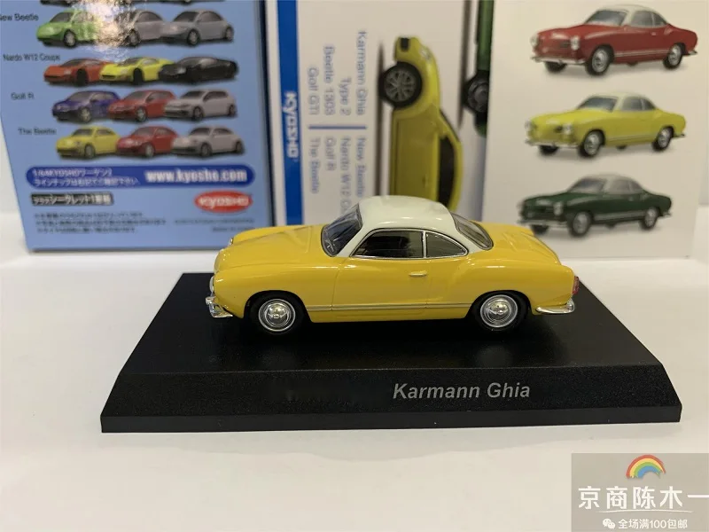 1/64 KYOSHO  karman Ghia Collection die-cast alloy car decoration model toys