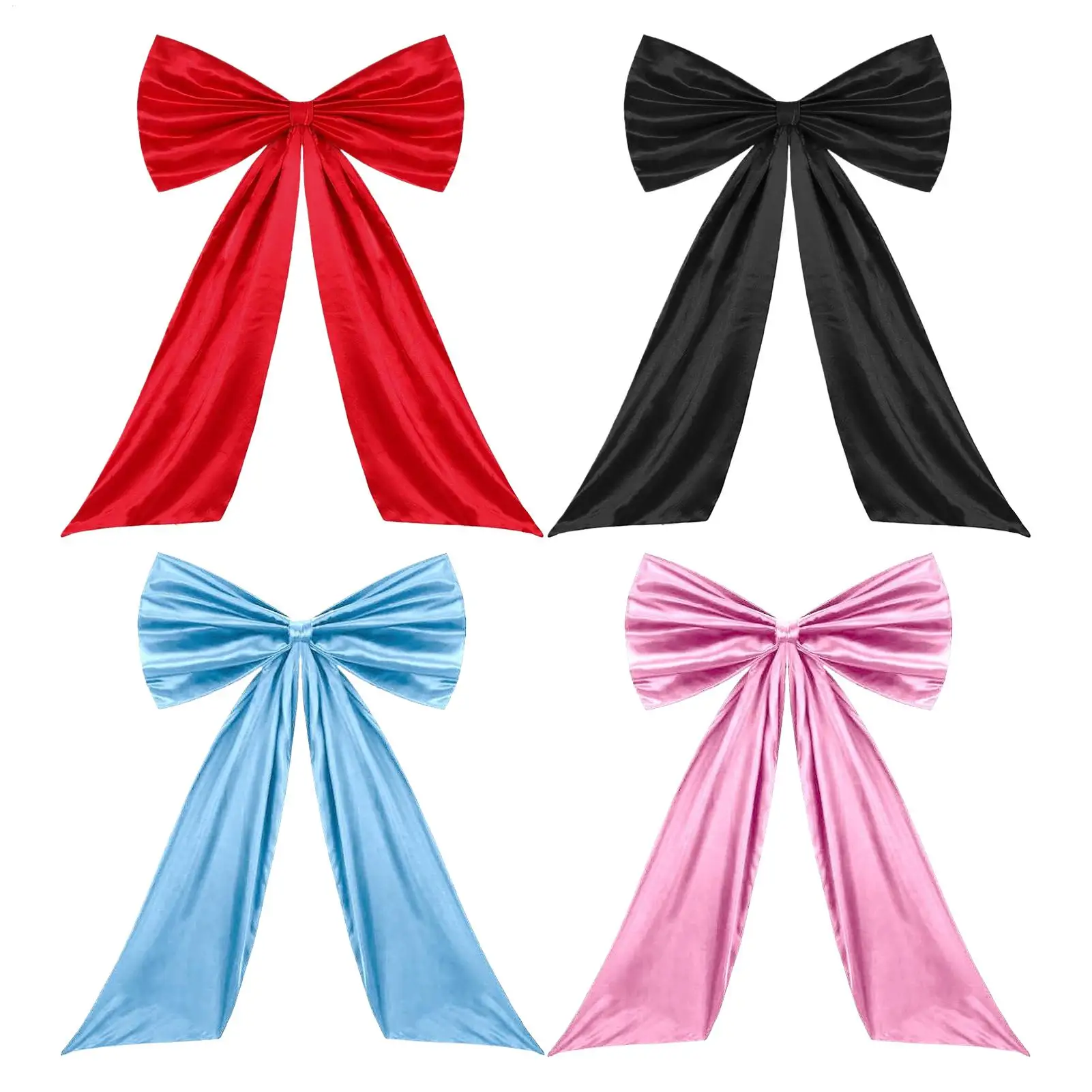 Christmas Tree Topper Bow  Large Velvet Christmas Bow Christmas Tree Decoration DIY Craft Party SuppliesHome Decor New Year