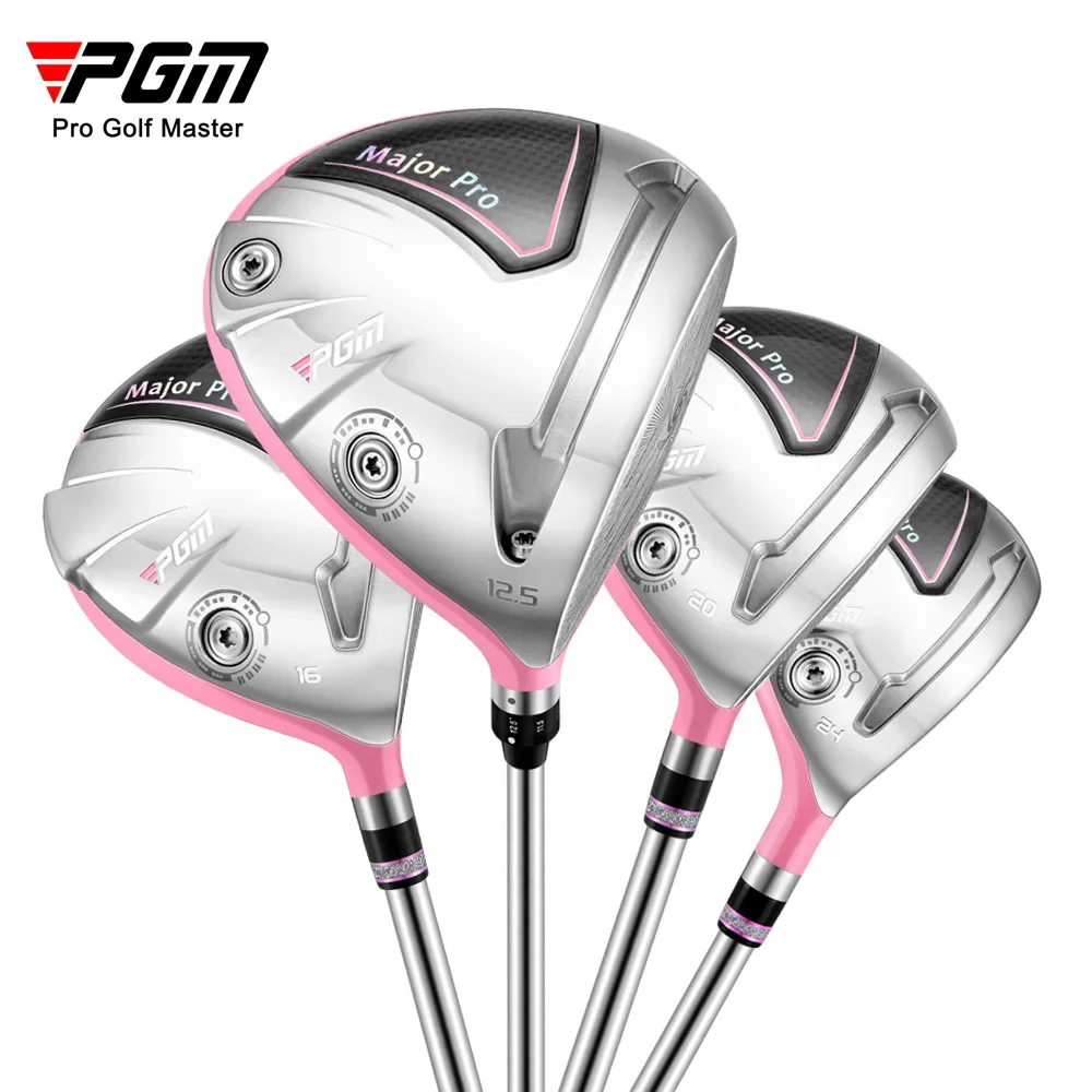 

PGM Golf Club Women's High Rebound Lightweight Carbon Fiber Titanium Driver No.1 Adjustable Loft MG048