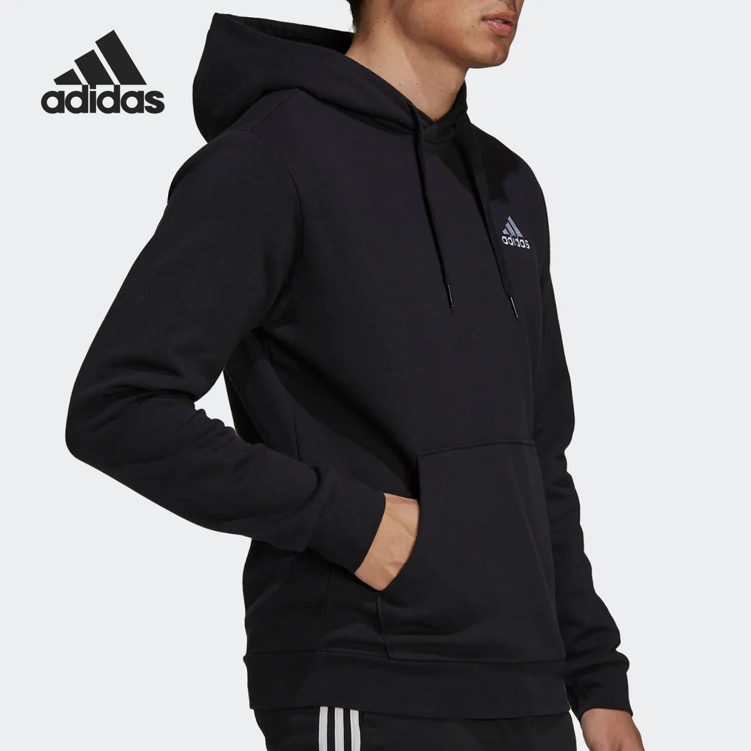 أديداس الرسمية حقيقية الشتاء الرجال أزياء مريحة مقنعين البلوز GV5294 #3