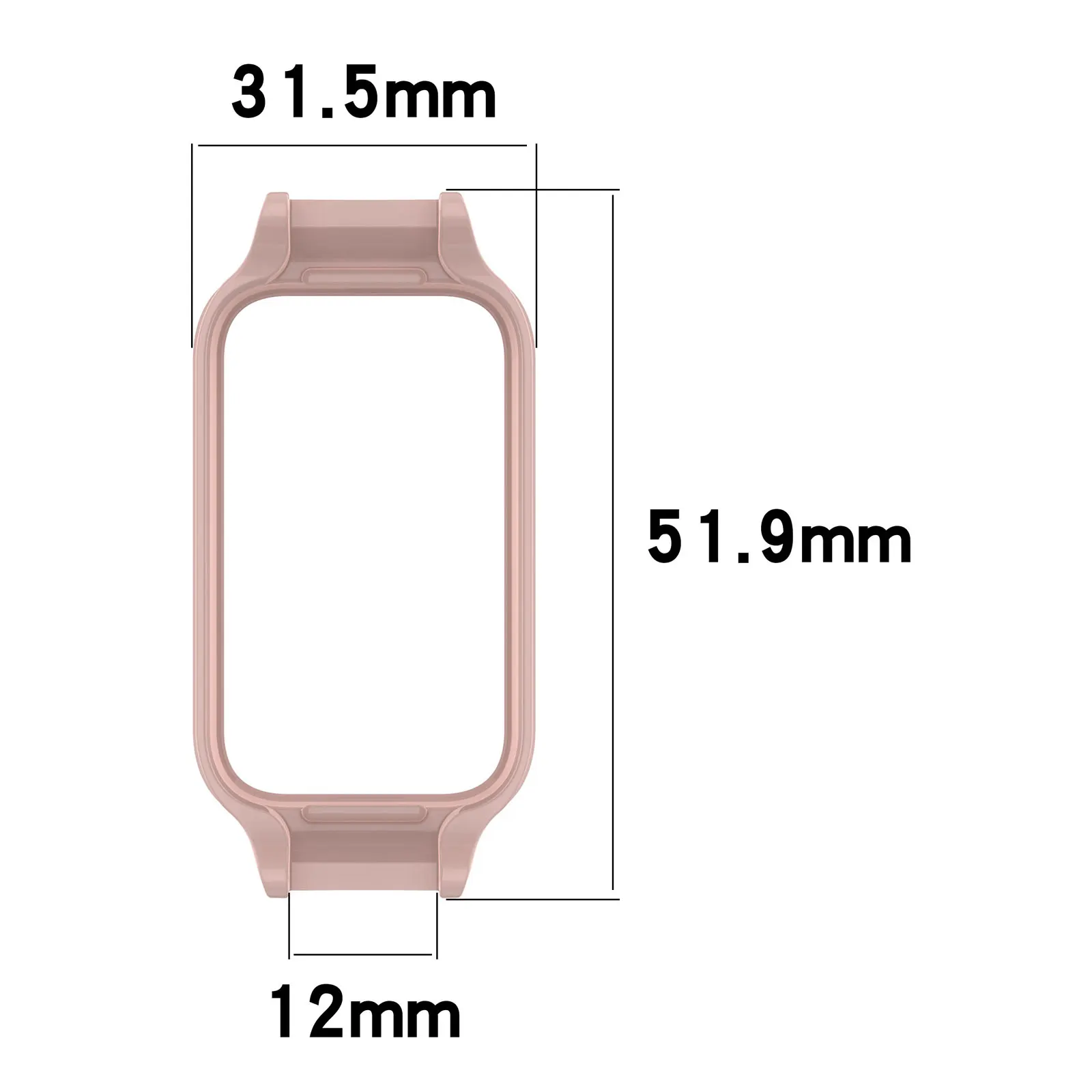 غطاء واقي للشاشة الصلبة للساعة ، جراب واقي للكمبيوتر الشخصي لساعة سامسونج جالاكسي Fit3 الذكية