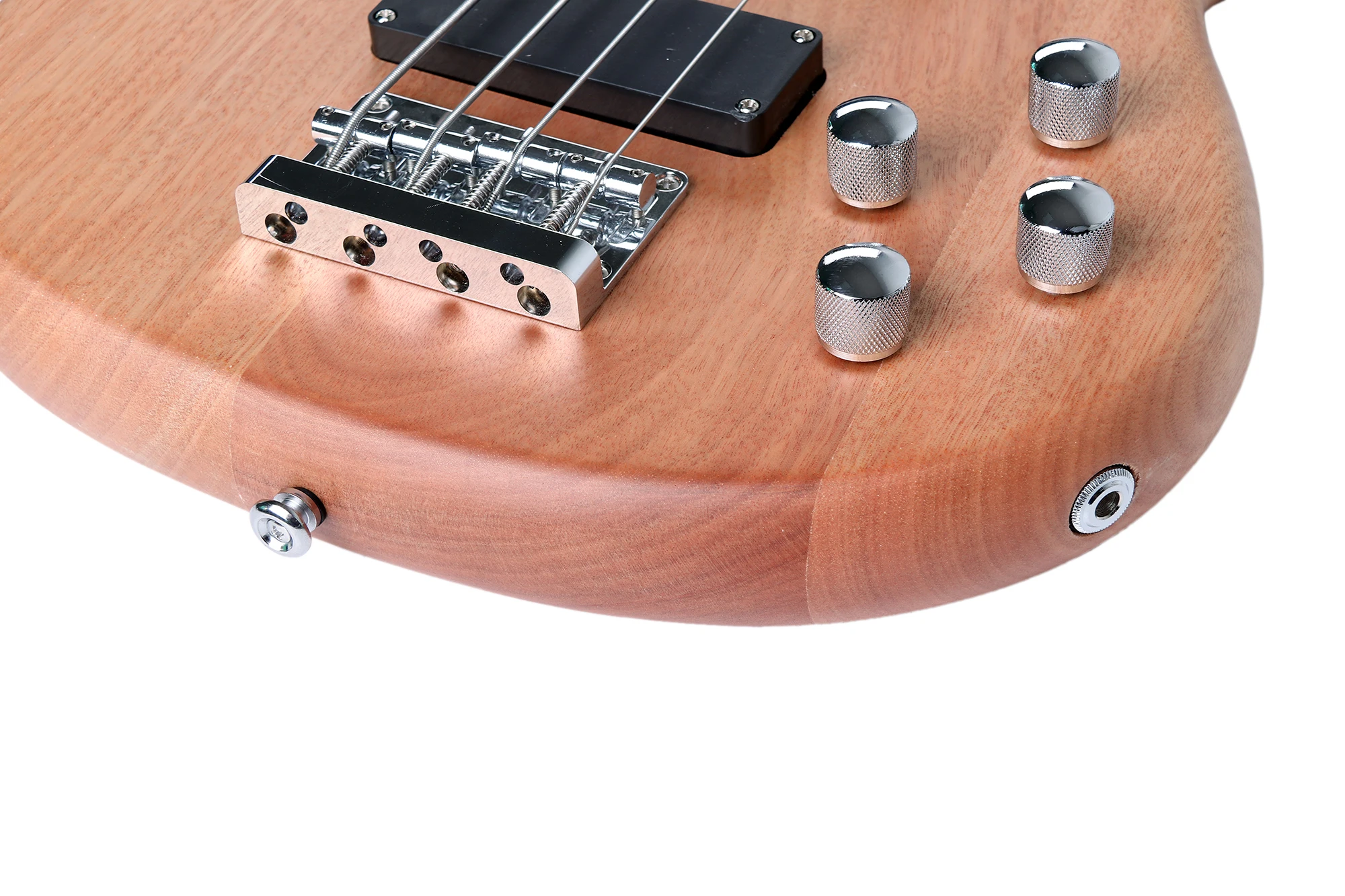 G-B3-4 Wholesale Smiger Brand Left Handed Sapele Body Preamp 4 String Electric Bass Guitar Kit view 6