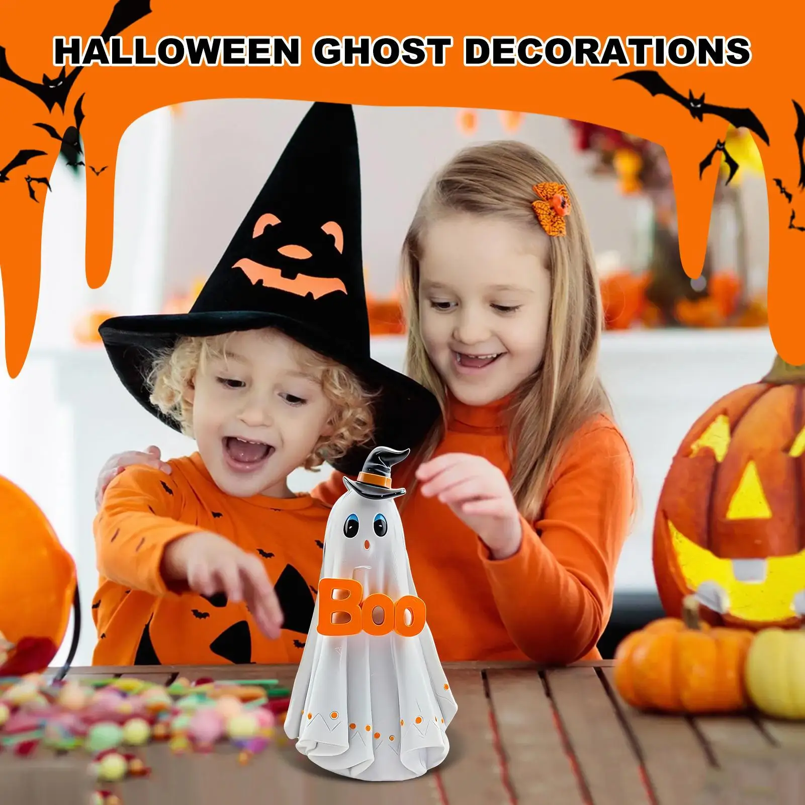 Ghost Decor Ghost Animal Outside Decor Halloween Decorations Table Centerpieces For Mantel Haunted House Walkway Camping Porch