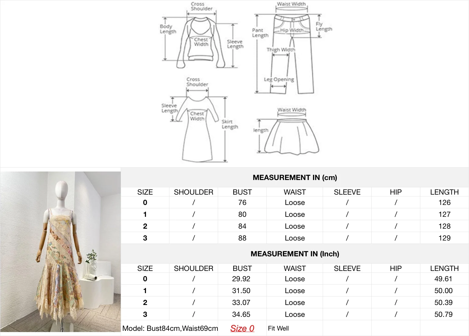 فستان ميدي بطباعة الأزهار بلون صور عصرية جديدة لعام 2025 بدون أكمام وظهر مكشوف وحاشية غير منتظمة
