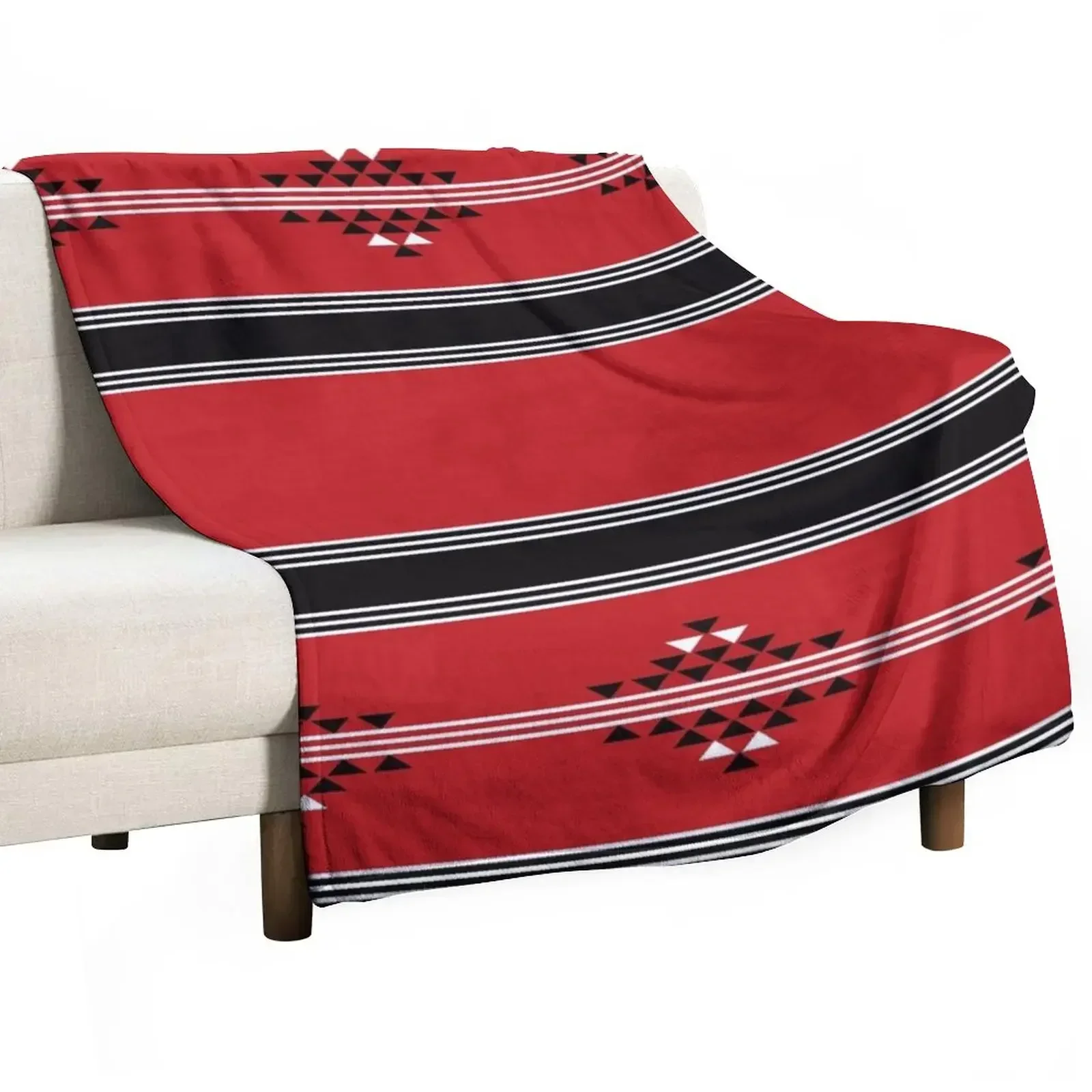 Sadu Fabric Design - Geometric Pattern Throw Blanket funny gift cosplay anime Blankets