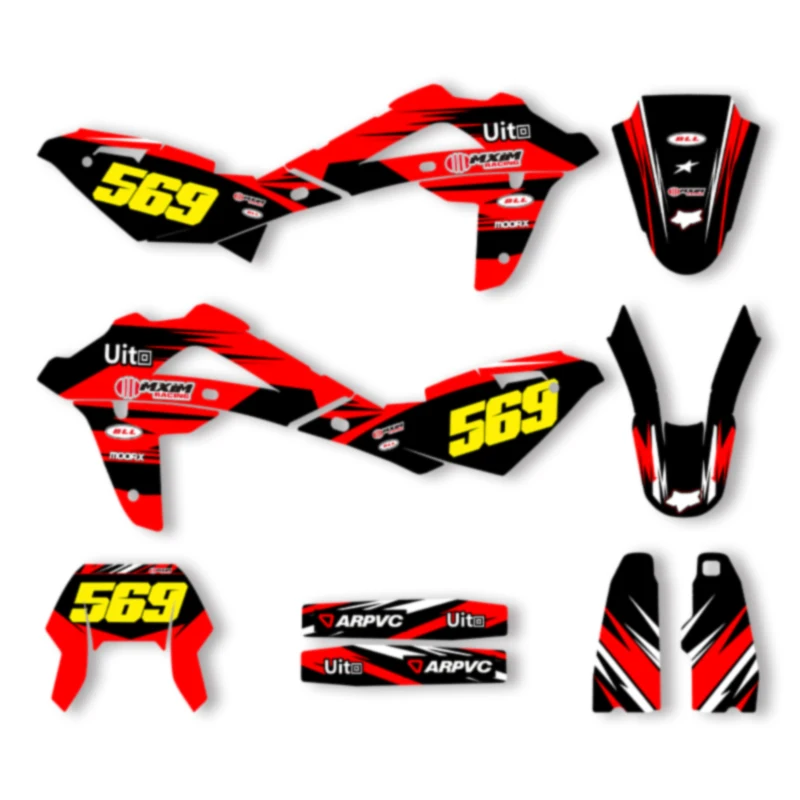 

SPACE for Husaberg TE250 2008 2009 2010 2011 2012 2013 Motocross Graphics Background Decal Stickers Kits