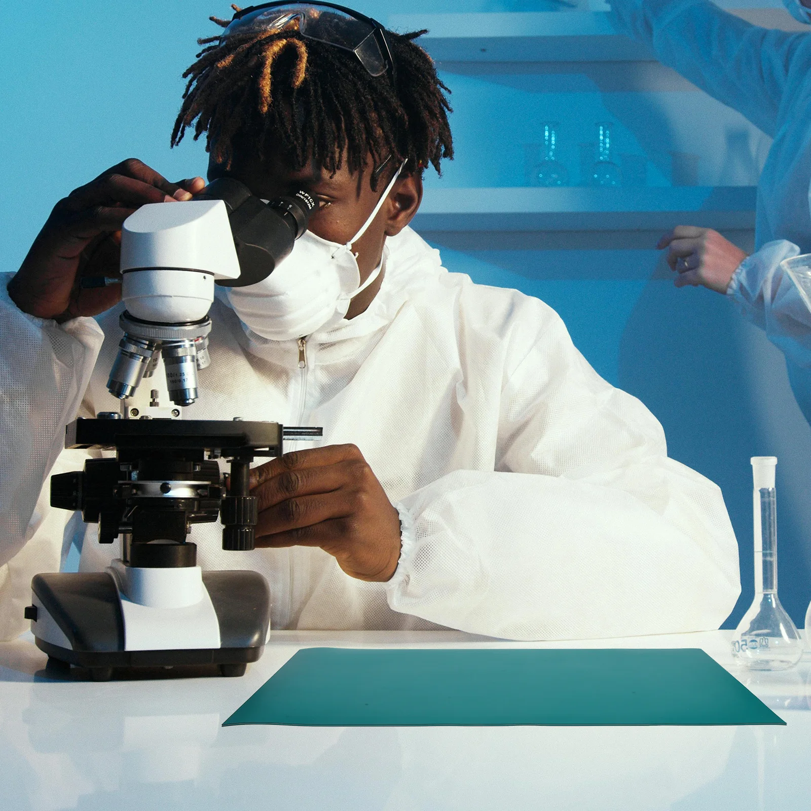 مكافحة ساكنة الجدول حصيرة مقاومة للحرارة منضدة الوسادة للإلكترونيات إصلاح محطة لحام الكمبيوتر بناء مختبر ورشة عمل Esd #6